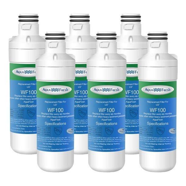Aqua Fresh Wf100 Lt1000p Refrigerator Water Filter For Lg Lfxs28596s Lfxs28596m Lfxs28596d 6 Pack Walmart Com Walmart Com Aqua Fresh Wf100 Lt1000p Refrigerator Water Filter For Lg Lfxs28596s Lfxs28596m Lfxs28596d 6 Pack Walmart Com Walmart Com