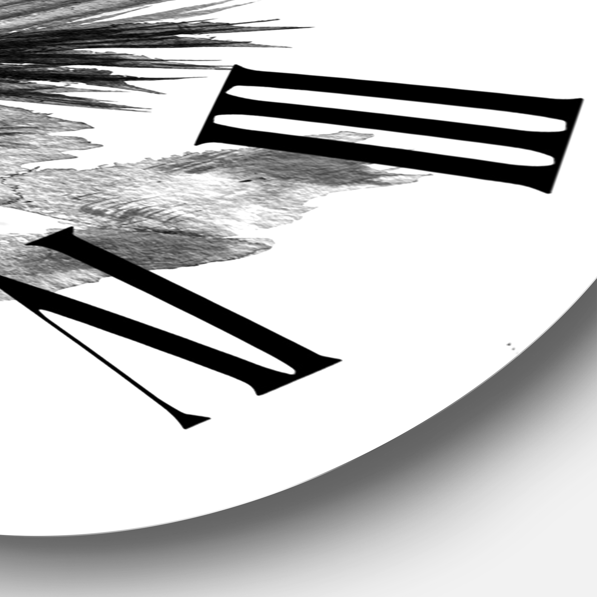 Designart 1 in Quartz Traditional Wall Clock