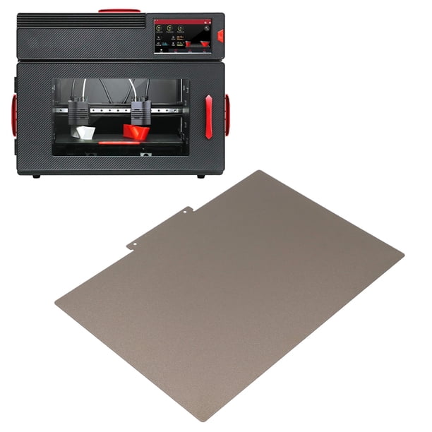 Placa De Construcción Para Impresora 3D, Cama Calefactada, Plataforma De Impresión De Hojas PEI, Revestimiento En Polvo PEI De Doble Cara, Textura Esmerilada, 254x368 Mm Para