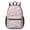 Unicorn and Cloud Pink Pattern, variant on Unicorn and Star Beige Pattern 17" Waterproof Oxford School Backpacks for Teens, S-Shape Padded Straps, for School, Travel, Hiking, Camping