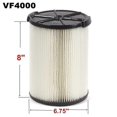 thumbnail image 4 of Vf4000 Wet And Dry, The Standard Filter Compatible With Ridgid Vacuum Cleaner, 4 of 5