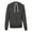 Black Ink, variant on JERZEES Women�'s Snow Heather French Terry Full-Zip Hooded Sweatshirt