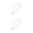 thumbnail image 4 of Minnieouse Women Necklace Party Collarbone Chain Pendant Choker Mother Exquisite Gift Engagement Wife Steel Jewelry Sister Stainless Type1 NO1 Minnieouse CBP312433, 4 of 6