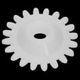 thumbnail image 1 of Fdit Gear, 5 Pcs White Plastic Gear Knitting Machine Replacement Accessory Fit for Silver Reed , Knitting Machine Part, 1 of 8
