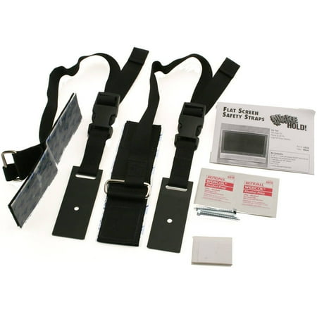 Quake Hold 4520 Universal Flat Screen Safety Straps