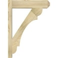 thumbnail image 3 of Ekena Millwork 6"W x 22"D x 30"H Olympic Rough Sawn Craftsman Outlooker, Douglas Fir, 3 of 4