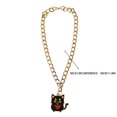 thumbnail image 3 of Halloween Pet Charm Necklace Collar, Cute HalloweenâElement Pendant Decorative Gold Chain Necklace, Pet Accessory for Cats & Small Dogs Halloween Party Dressâup, 3 of 6