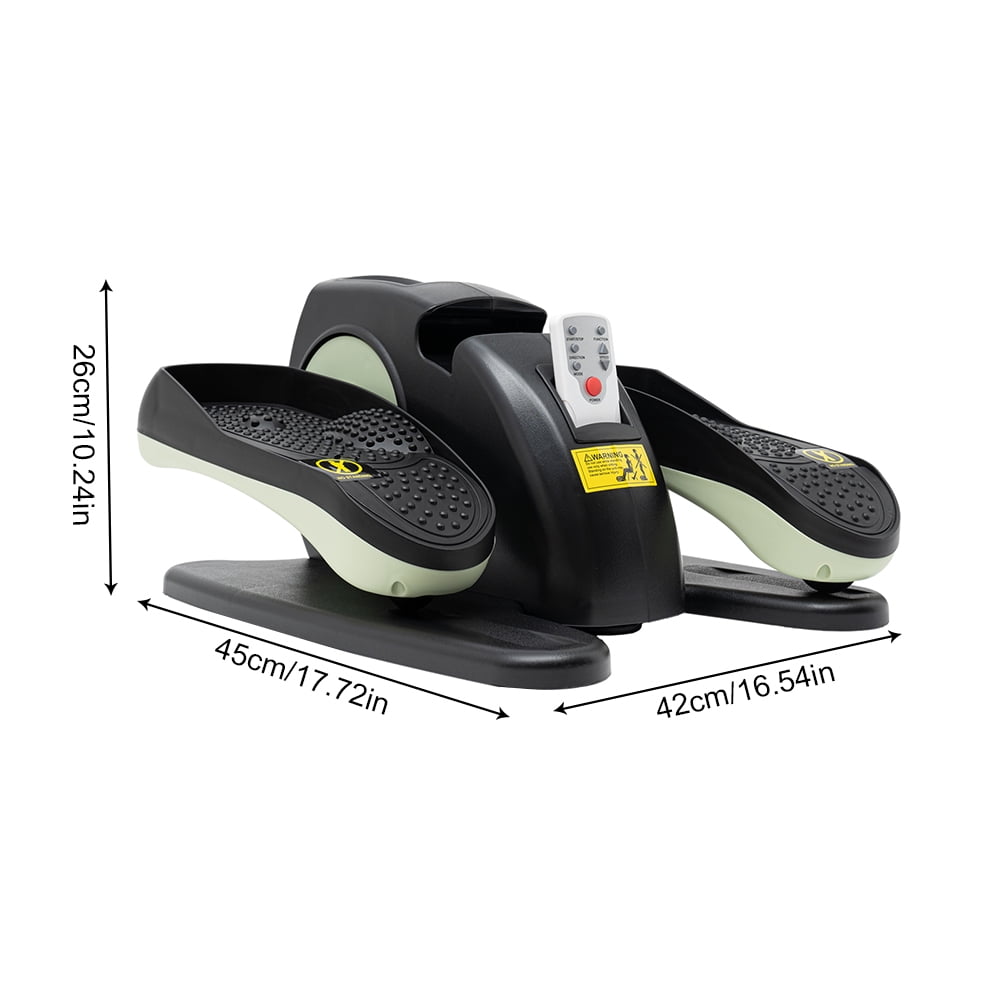 Ellipse Leg Exercise While Sitting W/ Remote Control, Seated Pedal Exerciser, Under Desk Elliptical Machine