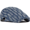thumbnail image 3 of CoCopeaunts Beret Hats for Men Women Spring Autumn Cap Hat Adjusted Ivy Cap Artist Painter Beret Hat Female Denim Newsboy Cap, 3 of 7