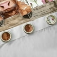 thumbnail image 4 of Manfei Cartoon Highland Bull Kid Black Out Curtains, Vibrant Groovy Flower Curtains Pack of 2 (42x63 Each), Rustic Animal Bedroom Curtains, Curtains and Drapes Decor, 4 of 6