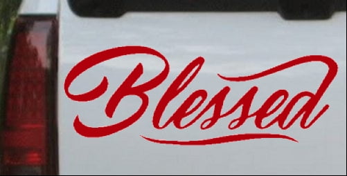 Rosary Saint God Jesus Car Truck Bumper Window JDM Fun 6" Vinyl Decal Sticker 