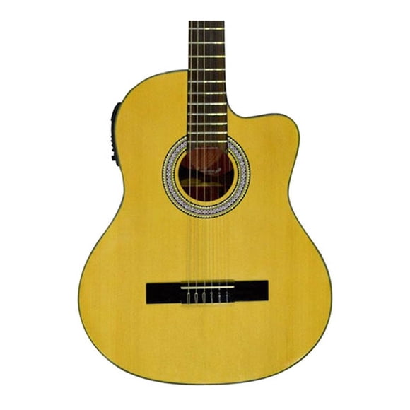 Guitarra Electroacústica La Sevillana UN-3CEQ
