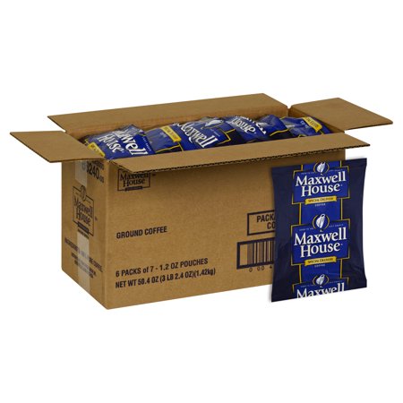 Maxwell House Special Delivery Ground Coffee  42 Ct Casepack  1.2 oz Packets