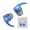 Blue#0630-124, variant on Forestwhale Silicone Earplugs with Storage Box Waterproof Swimming Ear Plugs with Noise Reduction Reusable Floating Ear Protectors for Surfing Showering Travel