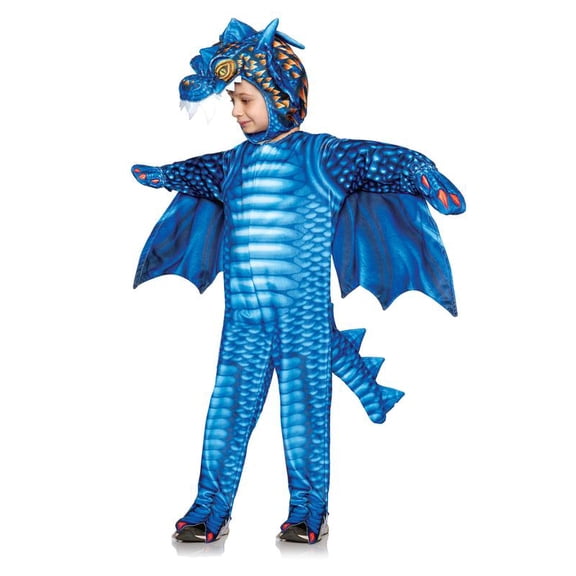 Underwraps Blue Dragon Toddler Costume | Medium Unisex