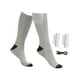 thumbnail image 4 of Calcetines calefactables para ciclismo al aire libre, esquí, térmicos, 3 modos, cómodos, para invierno. Gris, 4 of 9