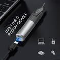 thumbnail image 2 of MesaSe Professional Detail Eyebrow Trimmer - Rechargeable Eyebrow Razor for Men and Women  Painless Facial Hair Shaver with LED Light  Travel-Friendly  Waterproof  and Easy to Clean - Ide, 2 of 7