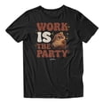 thumbnail image 2 of Disney Pixar Hoppers George At Work Men's T Shirt (Black, S-3XL), 2 of 4