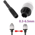 thumbnail image 2 of 0.3-6.5mm Mini Portable Electric Grinder Quick Change Drill Chuck Hex Shank, 2 of 9