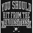 thumbnail image 2 of Funny Hit From Ladies Tees Golf Humor Unisex Plus Fleece Graphic Sweatshirt Brisco Brands 2X, 2 of 5