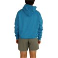 thumbnail image 3 of Elevenparis Sweat à Capuche Graphique pour Hommes, Bleu, Grand, 3 of 5