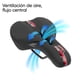 thumbnail image 3 of Asiento para bicicleta antiprostatico negro con vivos rojos TL-2162 Teide, 3 of 8