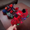 thumbnail image 2 of Zapatos de iluminación LED para niños de Disney, zapatos de iluminación para niños, zapatos para correr para niñas, zapatillas individuales intermitentes para bebés, plantilla Mesh27 de 16,5 cm Gao Jinjia LED, 2 of 2