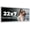 Bianca, variant on 22x7 Frame White Real Wood Picture Frame Width 0.75 inches | Interior Frame Depth 0.5 inches |