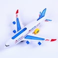thumbnail image 4 of Electric Kids Action Toy Airplane Plane with Lights and Sounds Toy Planes Christmas Birthday Gift For Boys Girls 3-6 Year Old, 4 of 15
