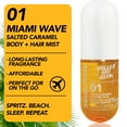 thumbnail image 4 of Holler And Glow Miami Wave Salted Caramel Body & Hair Mist, 3.38 fl oz, 4 of 13