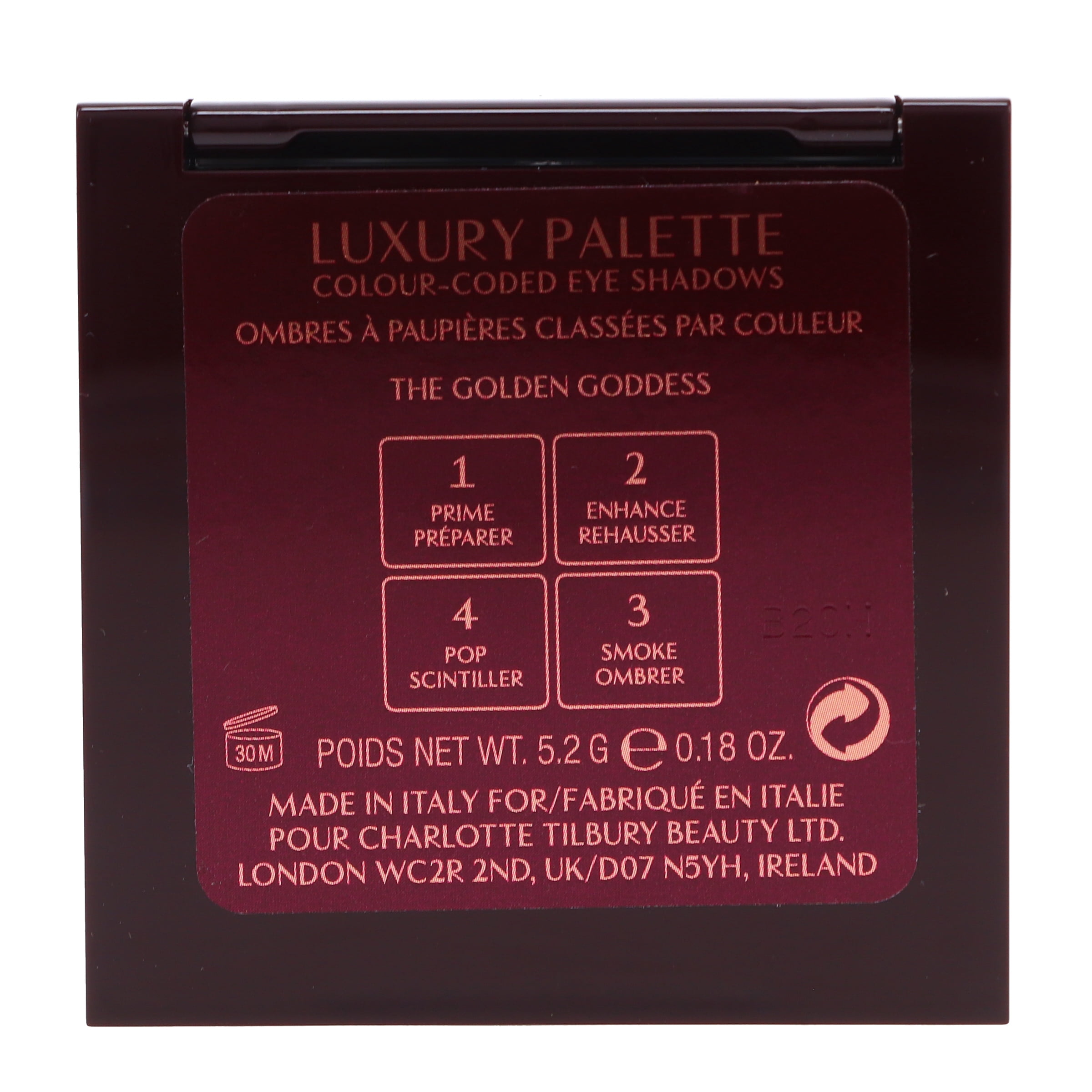 Charlotte Tilbury Luxury Palette The Golden Goddess Eyeshadow Palette 0.18 oz