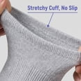 thumbnail image 3 of 6 Pairs Women Running Ankle Socks Cushioned Anti‑Blister Athletic Comfort5 Pairs, 3 of 3