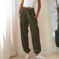 thumbnail image 1 of Pantalones Largos,Pantalones Deportivos con Cintura Elástica Y Tobillo Largo para Mujer Diseño Revolucionario, 1 of 8