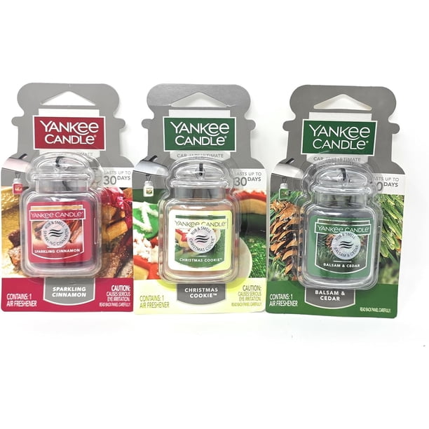 Paquete Variedad de Ambientadores Car Jar Ultimate de Yankee Candle