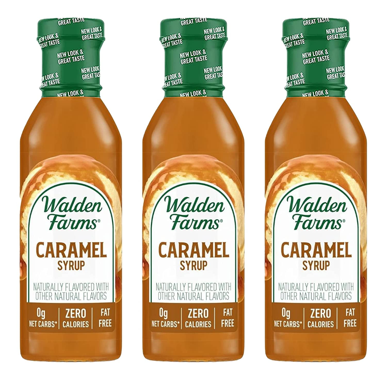Walden Farms Calorie Free Syrups Flavors Caramel Syrup, Size 3