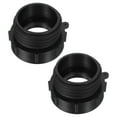 thumbnail image 5 of IBC Tote Hose Adapter for Garden Hose 2Pcs Plastic Black 2 inch Diameter, 5 of 8