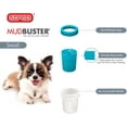 thumbnail image 3 of Dexas Mudbuster Pet Paw Washer for Dogs, Small Paw, Blue, 3 of 5