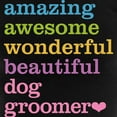 thumbnail image 3 of CafePress - Amazing Dog Groomer - Women's Dark Pajamas, 3 of 4