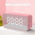 thumbnail image 5 of Bluelans q6 Bluetooth compatible con 5.0 altavoces estereofónicos de carga inalámbrica espejo despertador de radio, 5 of 5