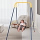 thumbnail image 3 of Columpio Para Niños Pequeños, Columpio Colgante Para Bebés, Coordinación De Ejercicios Universal, Madera Suave Para Interiores Para Bebés, 3 of 7