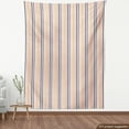 thumbnail image 4 of Ambesonne Abstract Fabric by the Yard Upholstery, Vertical Pattern Stripes, 5 Yards, Pale Rust and Multicolor, 4 of 5