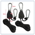 thumbnail image 1 of Sistema de suspensión Capacidad de cuerda de ganchillo ajustable, carga hasta 68 kg para lámpara de crecimiento, 2 pares ZefeiWu 1327533539500, 1 of 1