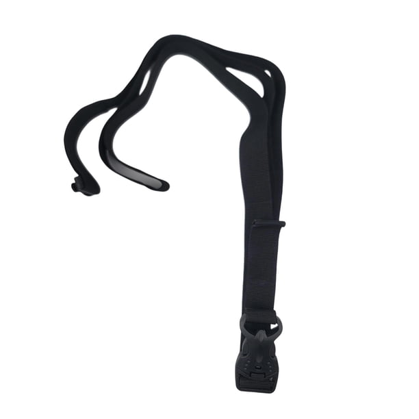 Correa para equipaje con forma de bolsa, accesorio de viaje para atar maletas portátiles negro