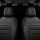 thumbnail image 5 of Fundas de cuero para asientos delanteros CAR PASS, 2 piezas, negras, 5 of 9