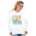 thumbnail image 3 of Vintage Smurfette Love is Smurf Women Crewneck Sweatshirt Brisco Brands M, 3 of 6