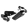 thumbnail image 3 of TKSE Reposapiés para Motocicleta, Reposapiés Plegable De Metal Negro Universal, Reposapiés para Marco De Motocicleta, Pedales De Apoyo para Motocicletas, 3 of 5