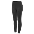 thumbnail image 3 of FashionMille Women's Solid Basic High Waisted Elastic Jersey Full Length Leggings Pant, 3 of 5