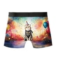 thumbnail image 2 of Hello 2025 Scottish Fold Celebrates Happy New Year Firework Balloon All Over Print Boxer Briefs Underwear for Men Dad Cat Lover Kitten Owner Gifts - 02024, 2 of 6