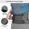 thumbnail image 2 of Cinturón ortopédico de soporte lumbar para la espalda, corrector de postura para hombres y mujeres, descompresión de columna vertebral, entrenador de cintura, alivio del dolor, Jdw DJR, 2 of 5