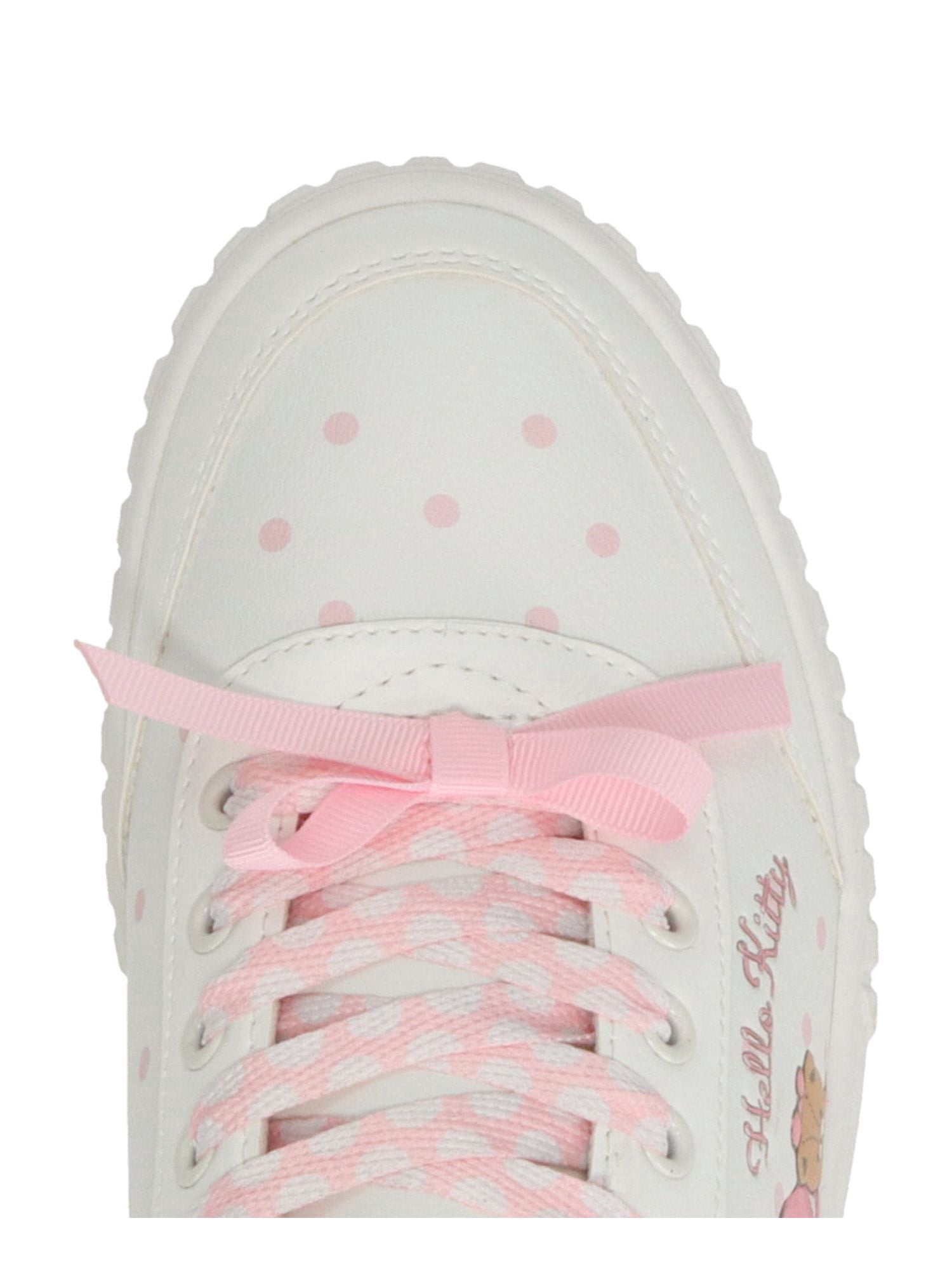 Hello Kitty® by Sanrio® Women's White Casual Court Sneakers